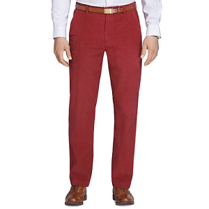 Clark Fit 14-Wale Corduroys - Red